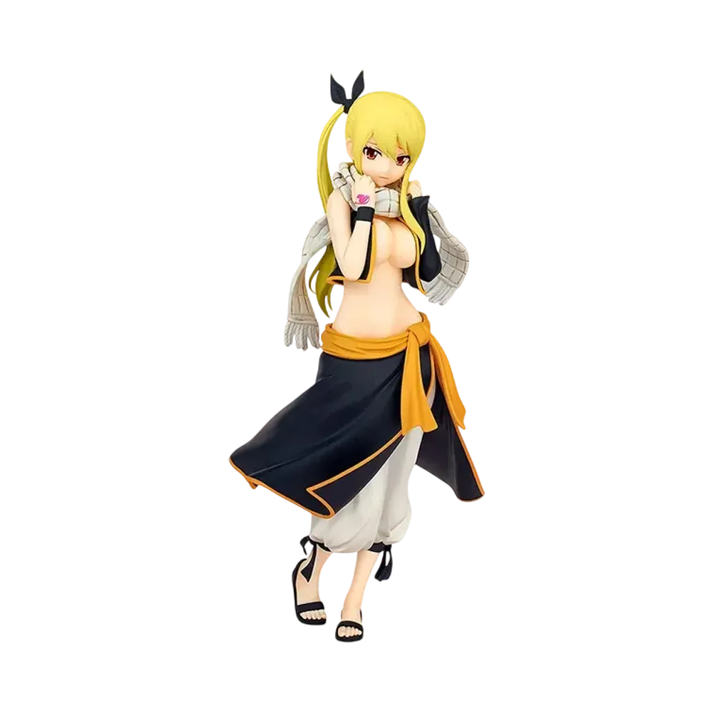 Good Smile Company "POP UP PARADE" -FAIRY TAIL- Lucy Heartfilia Natsu Costume Ver. L Size