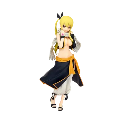 Good Smile Company "POP UP PARADE" -FAIRY TAIL- Lucy Heartfilia Natsu Costume Ver. L Size