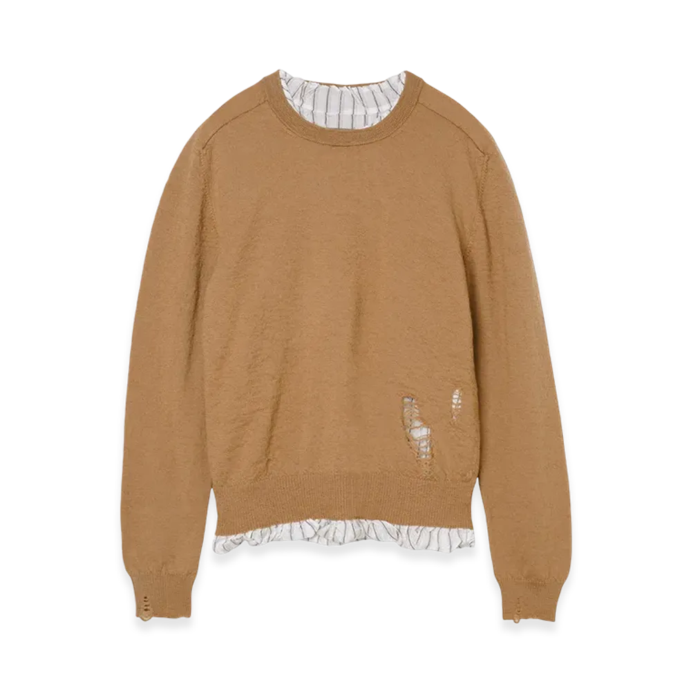 Maison Margiela Crew Neck Knit "Camel"