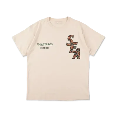 WIND AND SEA (PATTERN) S/S TEE "Beige"