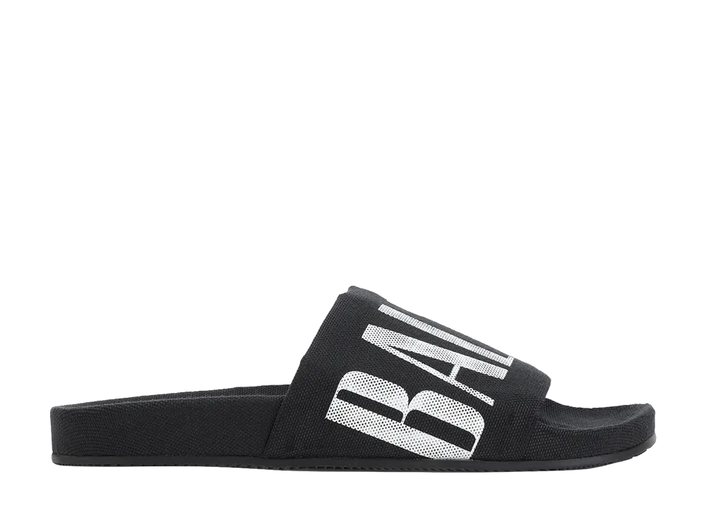 BALENCIAGA Furry Sandals "Black"