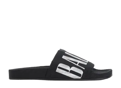 BALENCIAGA Furry Sandals "Black"