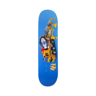 HUF x TACTICS Mixer Deck "Safety Blue"