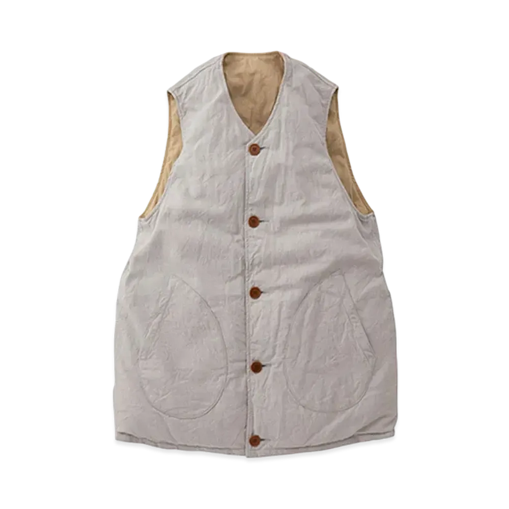 visvim KORA DOWN VEST "Ivory"