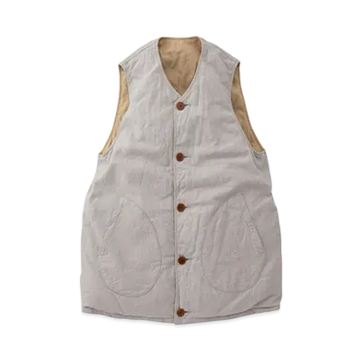 visvim KORA DOWN VEST "Ivory"