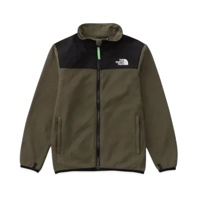 The North Face Kids Green Baton Zip In Mountain Versa Micro Jacket "Basic"