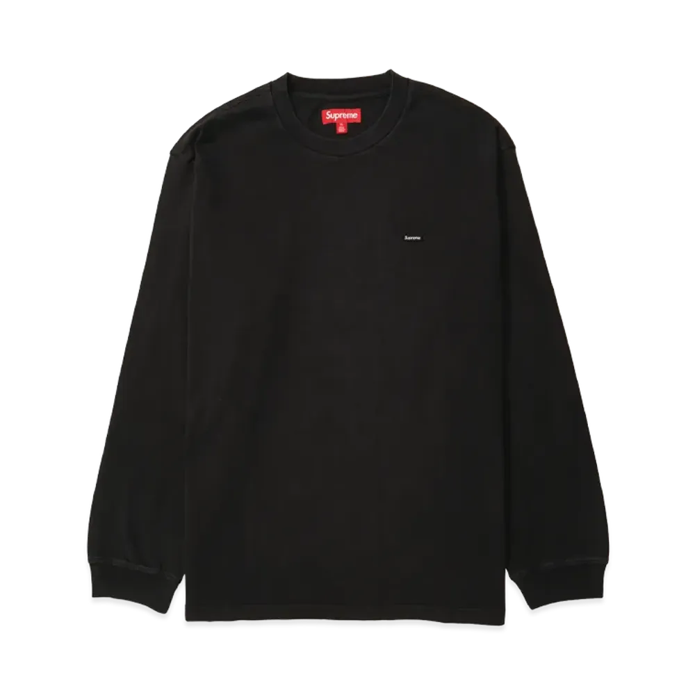 Supreme Small Box L/S Tee (25FW) "Black"