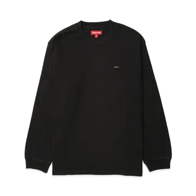 Supreme Small Box L/S Tee (25FW) "Black"