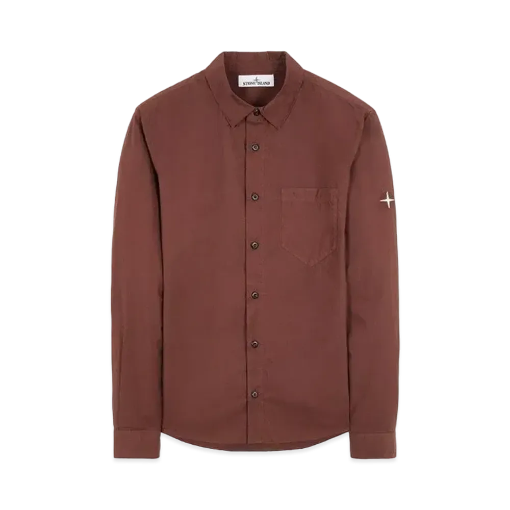 Stone Island 12501 LIGHT COTTON TELA 'PARACADUTE' "Mahogany Brown"