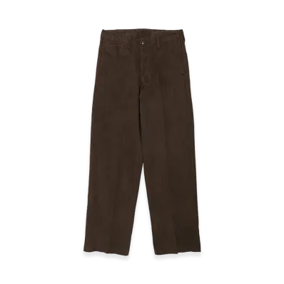 T.T Taiga Takahashi LOT.221 Field Trousers "Mud Dyed Brown"