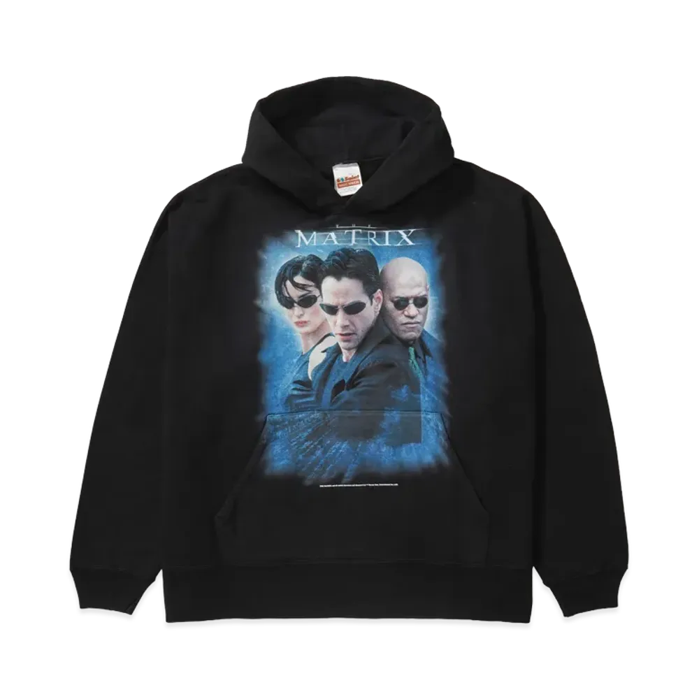 SAINT Mxxxxxx x The Matrix MTRX Hoodie The Matrix "Black"