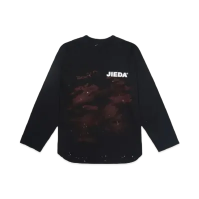 HYPE DROP x JieDa PAINT OPAL BASEBALL TEE "BLACK x RED"