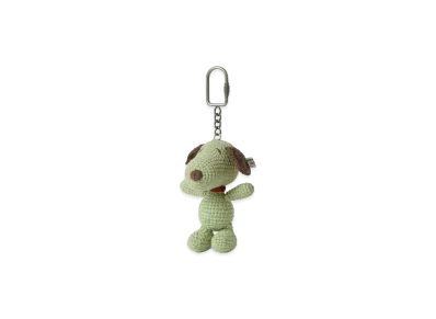 thisisneverthat x PEANUTS Crochet Plush Keychain "Green"