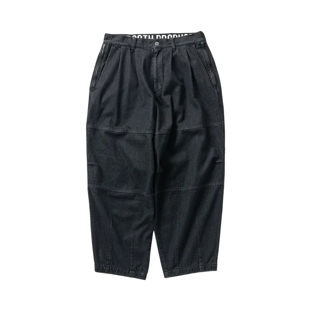 TIGHTBOOTH Denim Balloon Pants "Black"