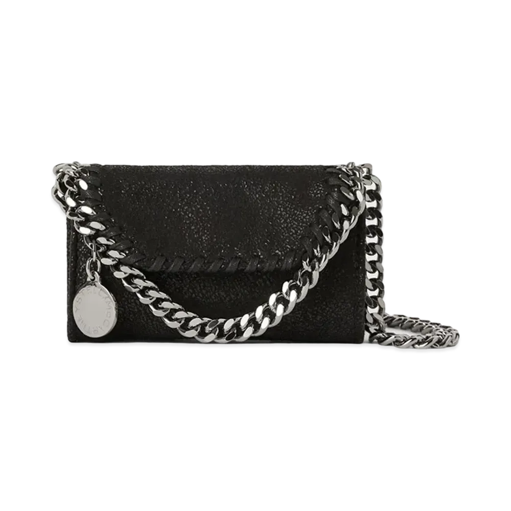Stella McCartney Falabella Micro Crossbody Bag "Black"