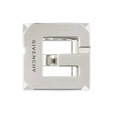GIVENCHY G Cube Ring In Metal "Silver"