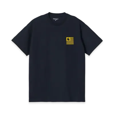 Carhartt WIP Coast State Short Sleeve T-Shirt "Navy"
