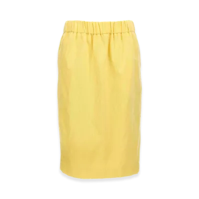 DRIES VAN NOTEN Women's Safya Skirt "Yellow"