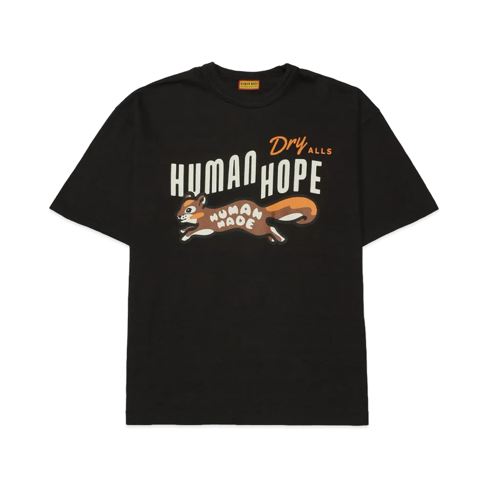HUMAN MADE x j-hope of BTS HUMAN HOPE Graphic T-Shirt "Black"