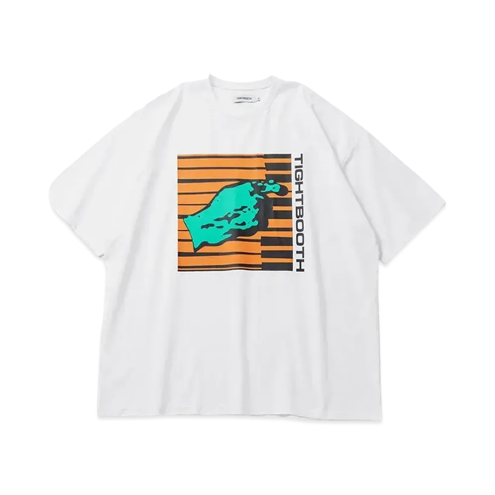 TIGHTBOOTH Keyboard T-Shirt "White"