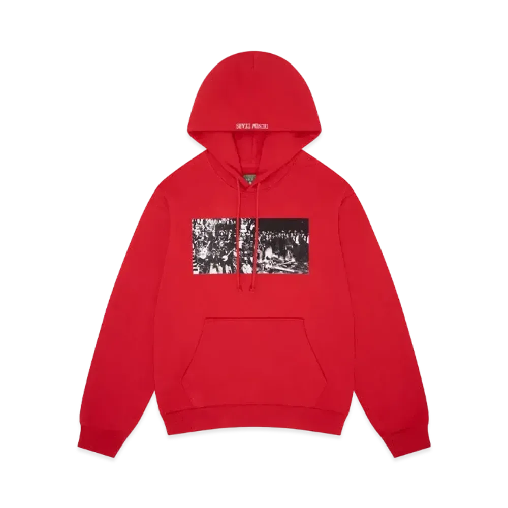 DENIM TEARS x Arthur Jafa Black Entertainment Hoodie "Red"