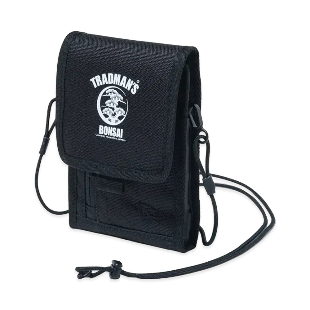 NEW ERA x TRADMAN’S BONSAI Neck Pouch 0.3L "Black"