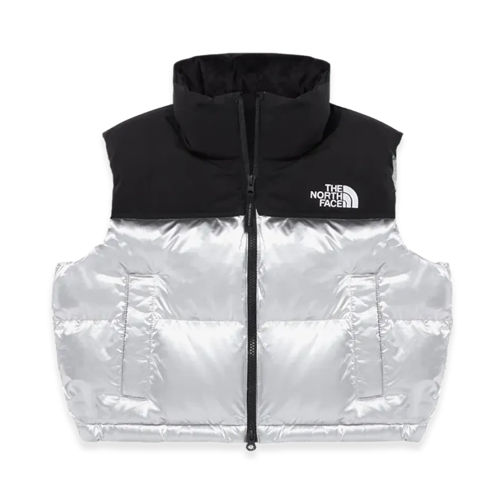 The North Face White Label Novelty Nuptse Down Vest SE (W) "Silver"