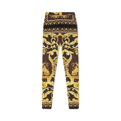FENDI x Versace Fendace Gold Baroque Leggins