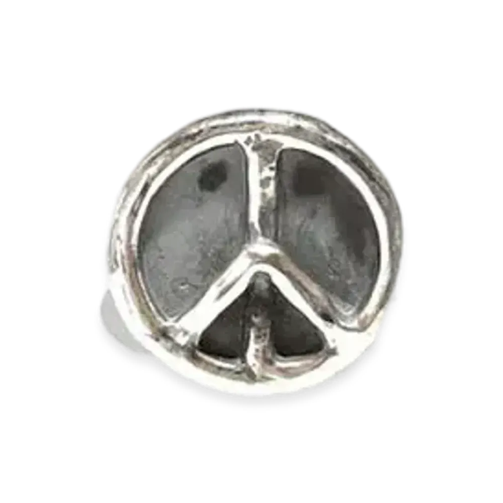 Needles PEACE RING - 925 SILVER "Silver"
