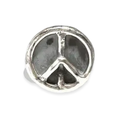 Needles PEACE RING - 925 SILVER "Silver"