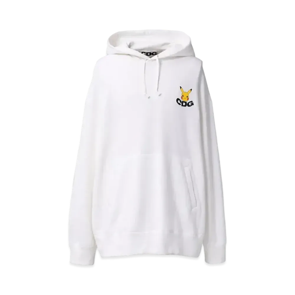 Comme des Garcons Pokemon Oversized Hoodie "White"
