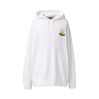 Comme des Garcons Pokemon Oversized Hoodie "White"