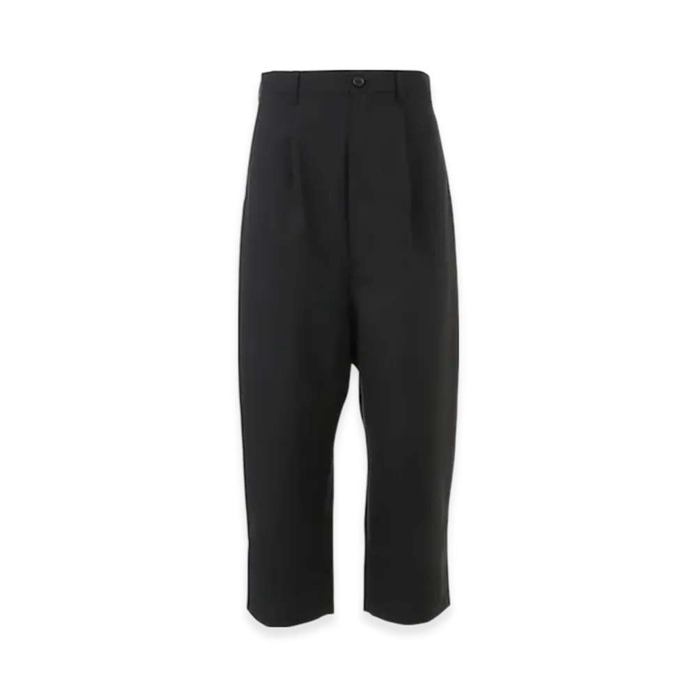 COMME des GARCONS HOMME Wool Tropical Pants "Black"