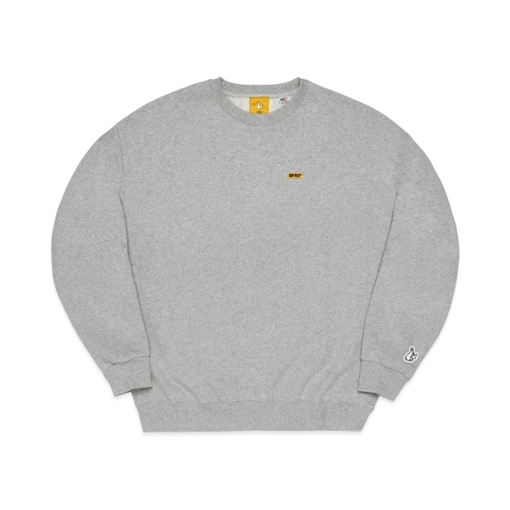 FR2 Usa Cotton Small Box Logo Embroidery Sweatshirt "Gray"