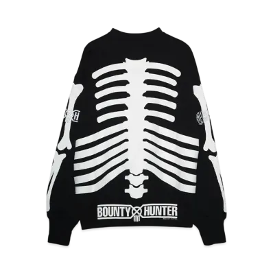 BOUNTY HUNTER x BILLIONAIRE BOYS CLUB COTTON SWEATSHIRT "BLACK"