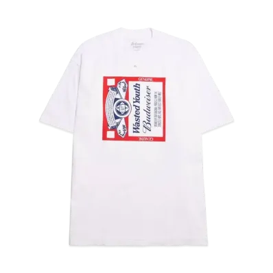 Wasted Youth x Budweiser Tee "White" / VERDY