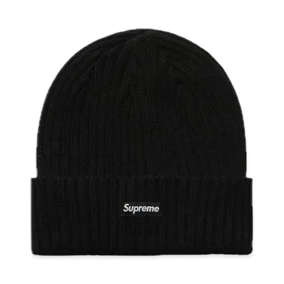 Supreme Overdyed Beanie "Black" (23SS)
