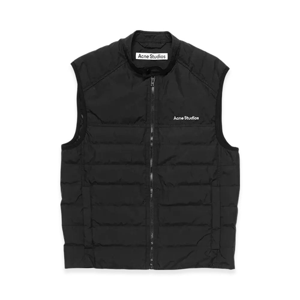 Acne Studios Down Gilet "Black"