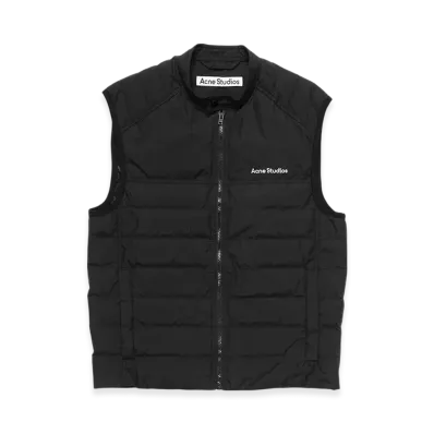 Acne Studios Down Gilet "Black"