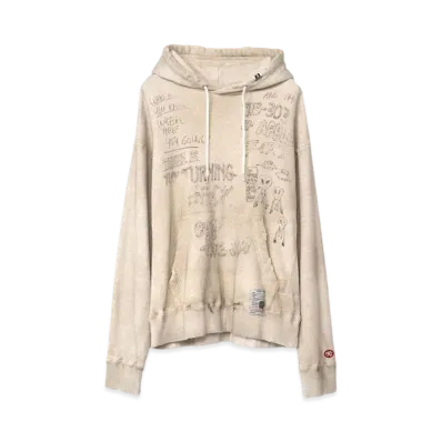 Maison MIHARA YASUHIRO Distressed Hoodie "White"