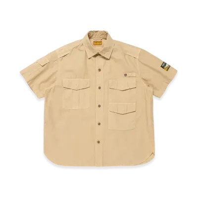 HUMAN MADE Fishing Shirt "Beige"