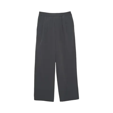 Graphpaper Pertex Equilibrium Two Tuck Wide Pants "Asphalt"