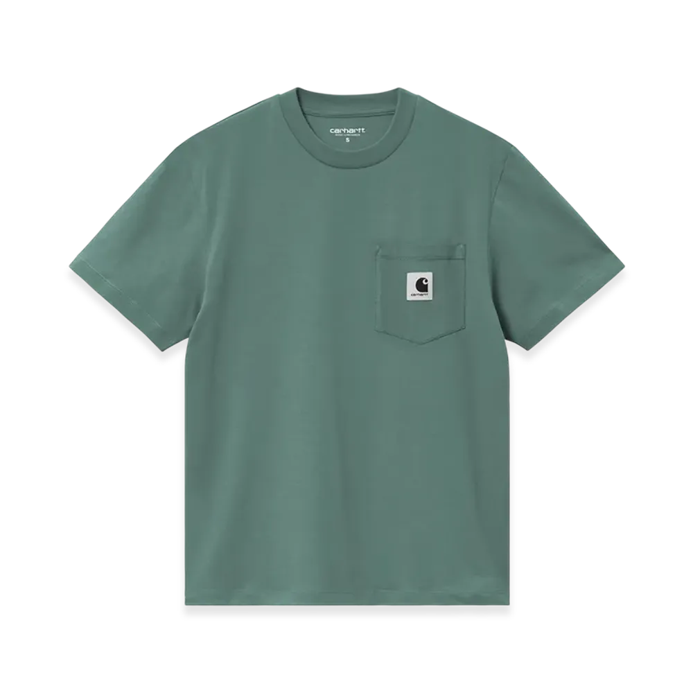 Carhartt WIP W' S/S Pocket T-Shirt "Silver Pine"