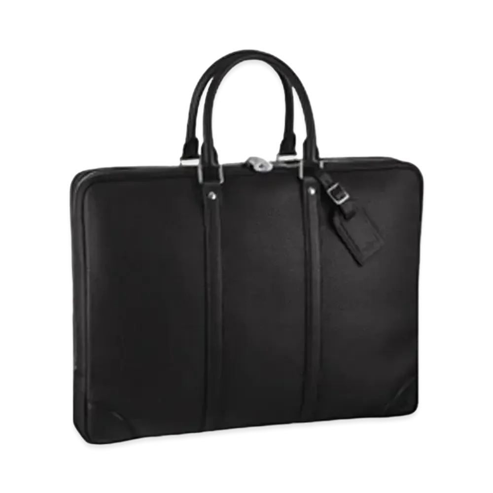 Louis Vuitton Porte Documents Voyage Cuir Taurillon"Noir"