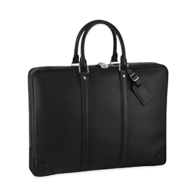 Louis Vuitton Porte Documents Voyage Cuir Taurillon"Noir"