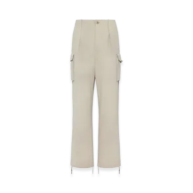 Maison Margiela Cotton Blend Cargo Trousers "Pink Beige"
