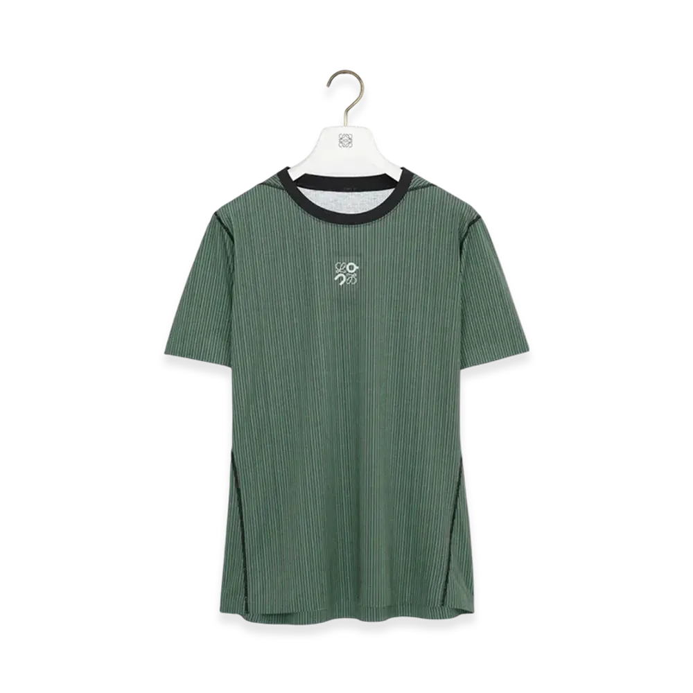 LOEWE x On Active T-Shirt (Technical Jersey) "Green/Black"