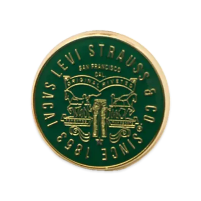 sacai x Levi's Pins #6 "Gold/Green"