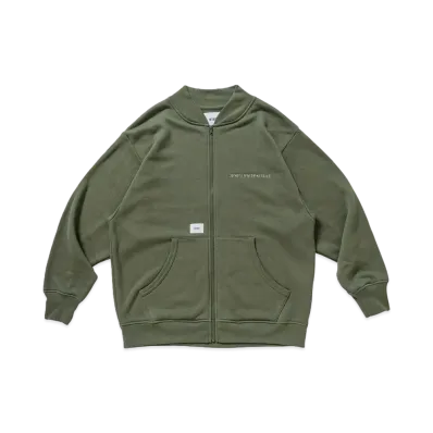 WTAPS Gps / Zip Cardigan / Cotton "Olive Drab"
