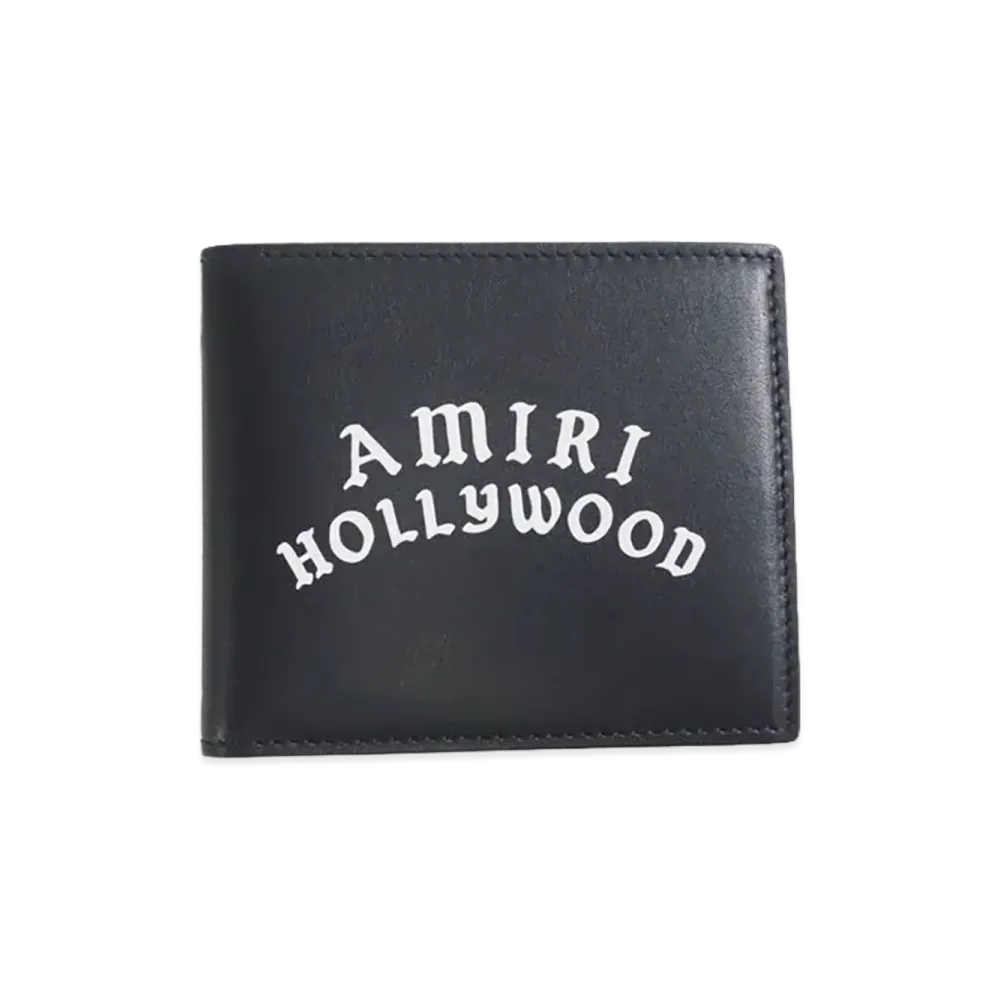 AMIRI Bifold Leather Wallet "Black"